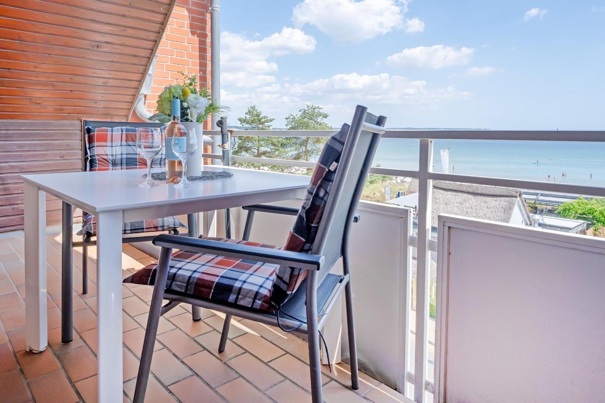 Strandburg Ostseeblick Scharbeutz Exteriér fotografie