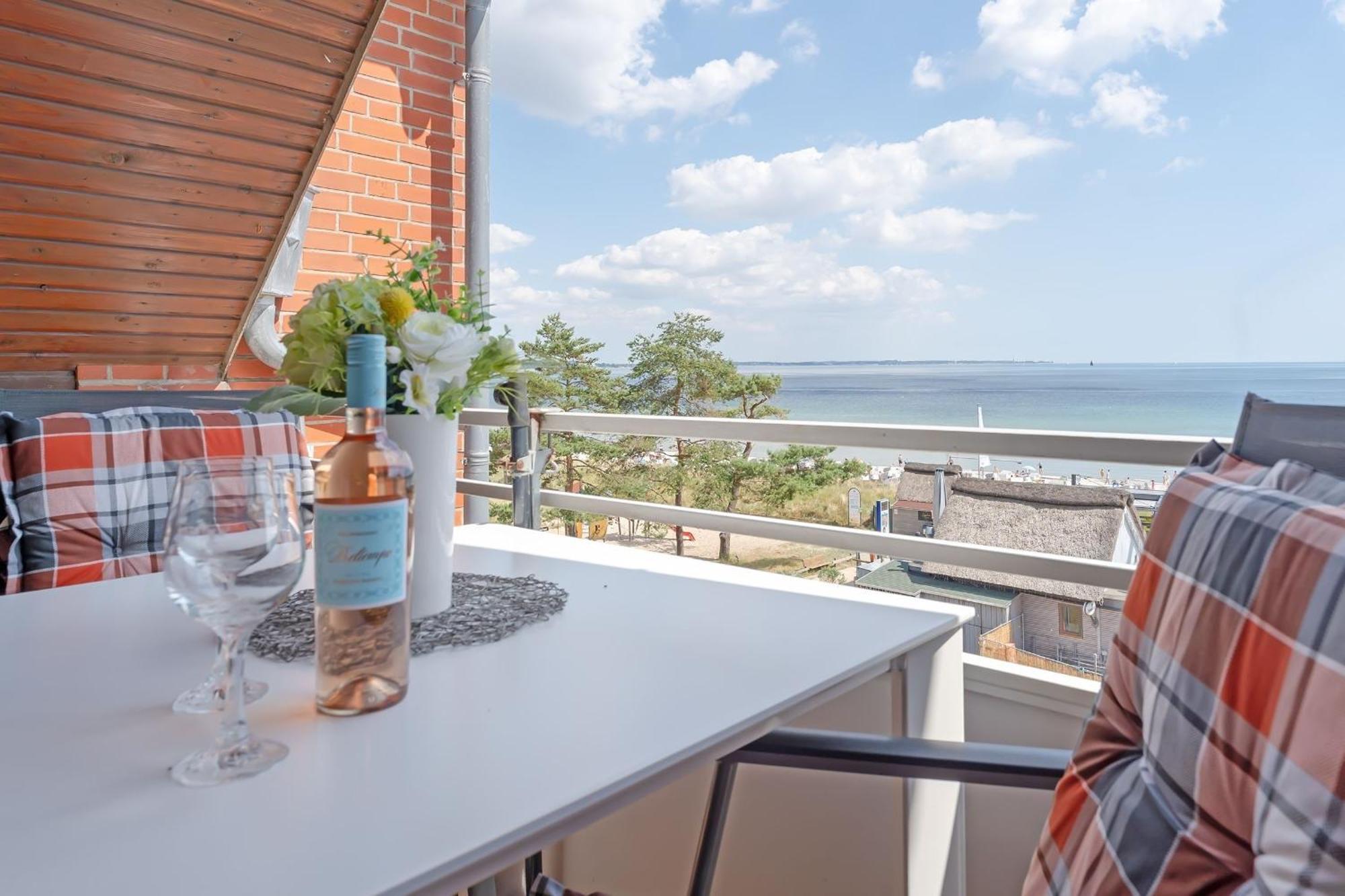 Strandburg Ostseeblick Scharbeutz Exteriér fotografie